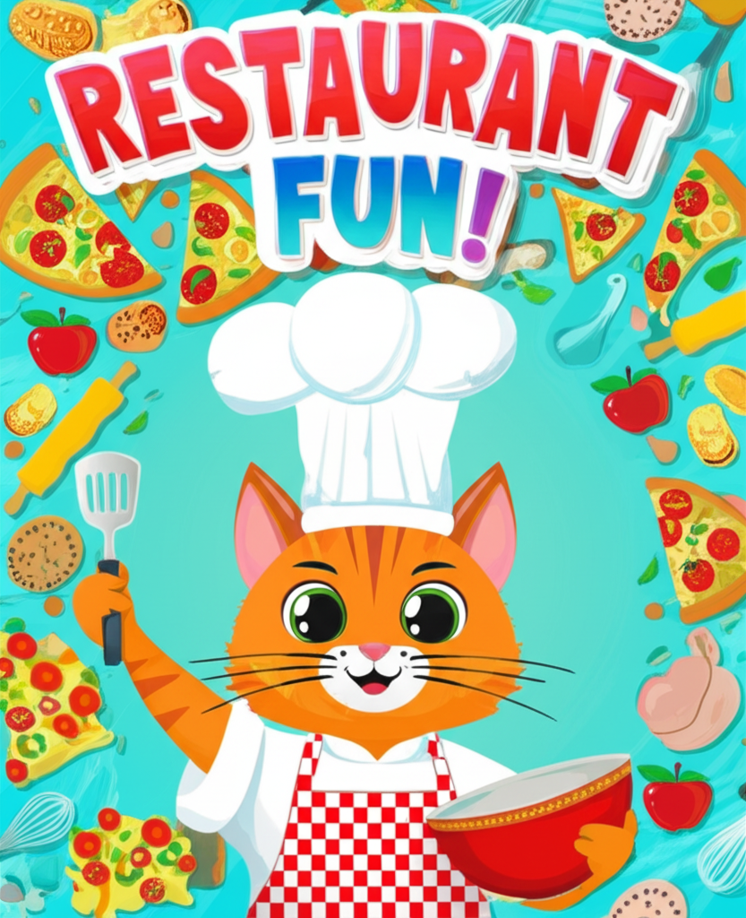 RESTAURANT FUN activity book