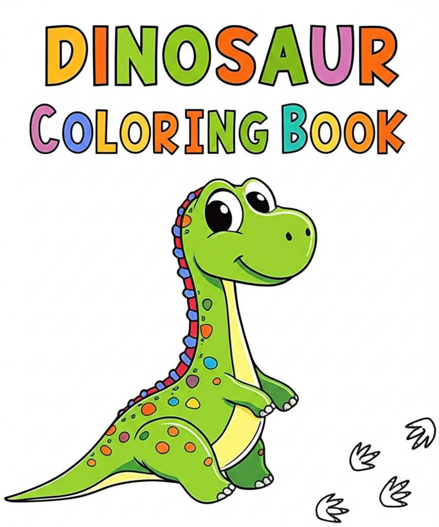 DINOSAUR coloring book