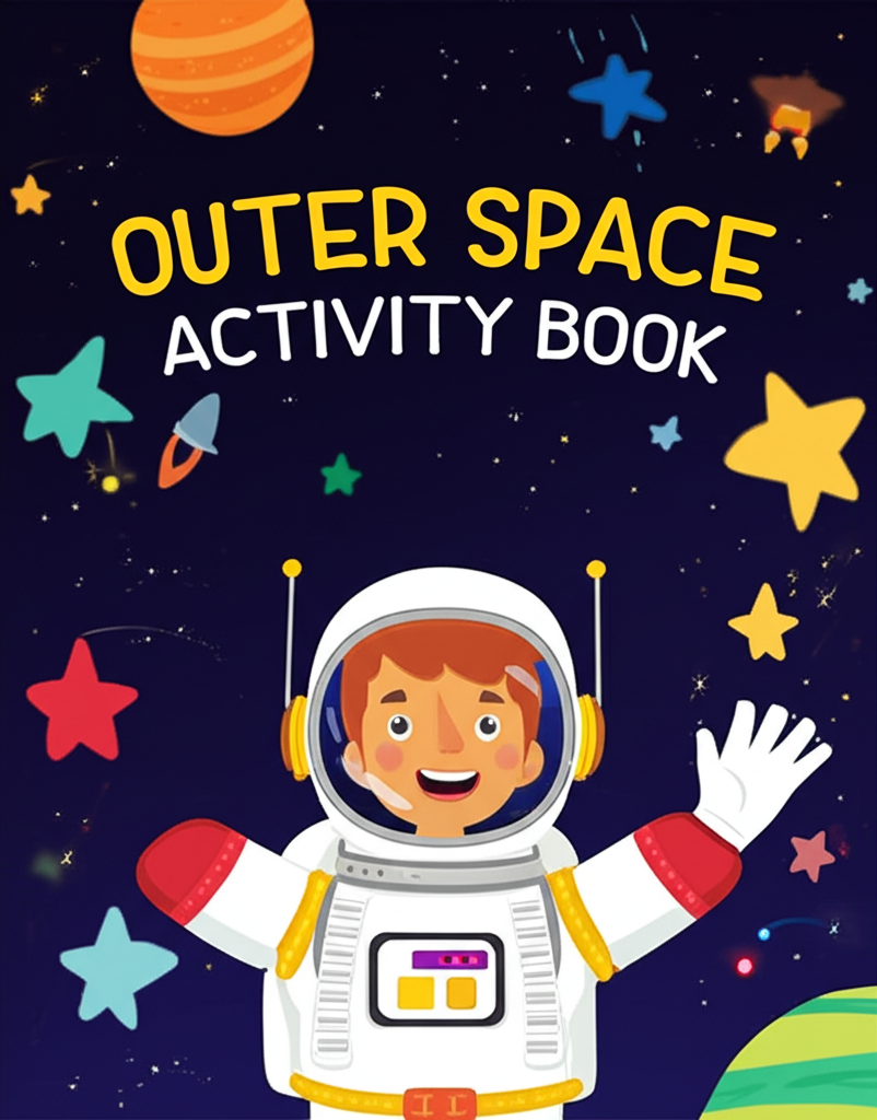 OUTER SPACE activity book
