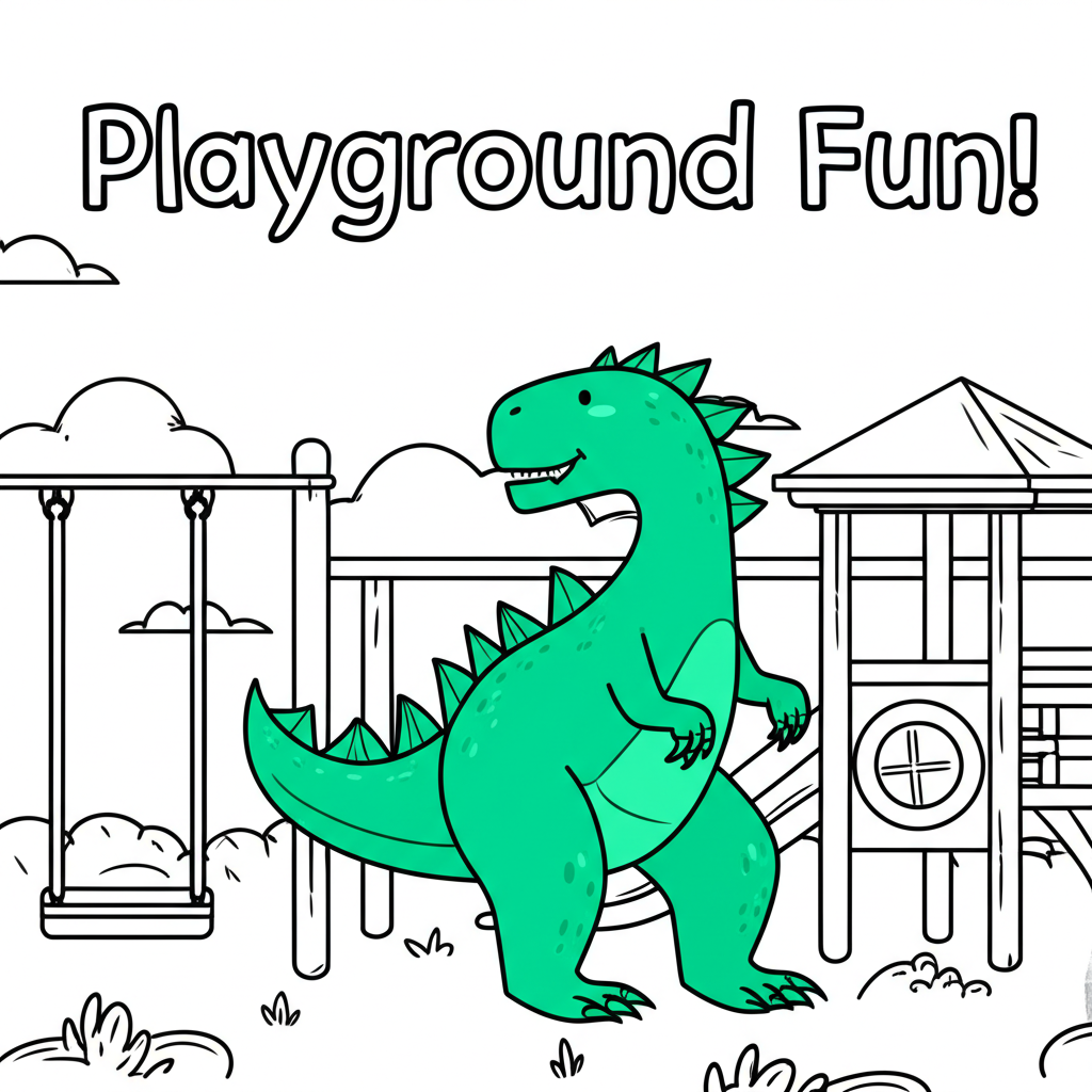 PLAYGROUND coloring book
